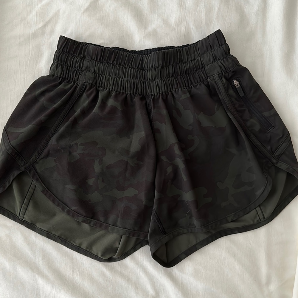 Lululemon Camo Track that Short 3”